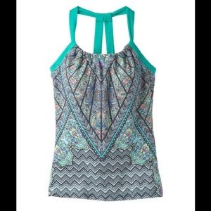 PRANA YOGA WOMEN TANK - NEW - SIZE XS - MULTICOLOR/FLORAL